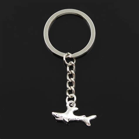 Fashion 30mm Key Ring Metal Key Chain Keychain Jewelry Antique Silver