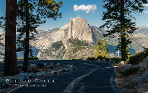 Half Dome And The Glacier Point Road Yosemite National Park California