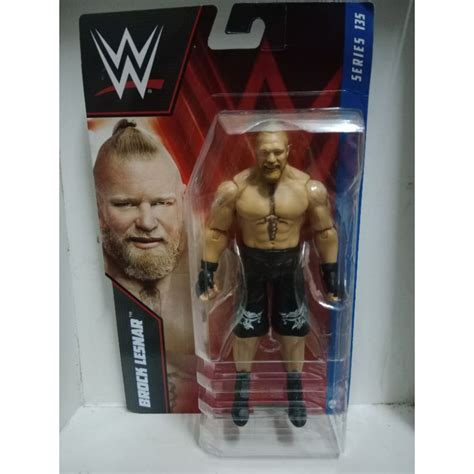 Mattel Wwe Basic Series Brock Lesnar Wrestling Action Figure