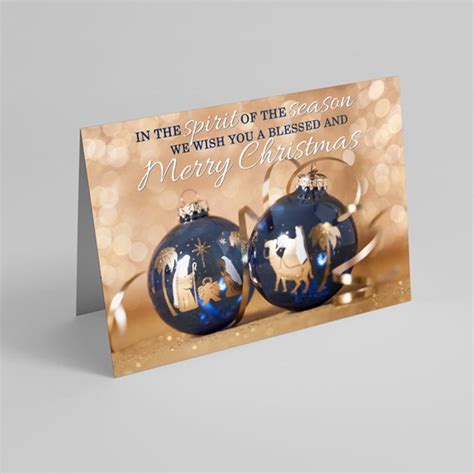 Blessed Ornaments Christmas Card - Holiday Greeting Cards by CardsDirect