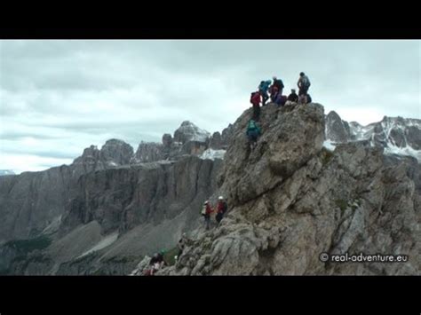 Klettersteig Ferrata Kleine Cirspitze Gröden Sella Dolomiten