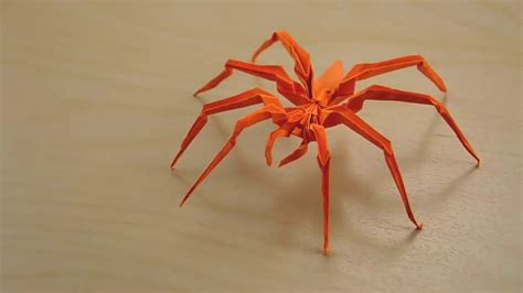 Kirikomi Origami Spider How To Make Paper Origami Spider Step By