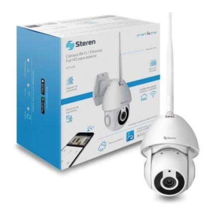 CCTV 235 Cámara Seguridad Steren Wi Fi Ethernet FHD Robotizada Seguidor