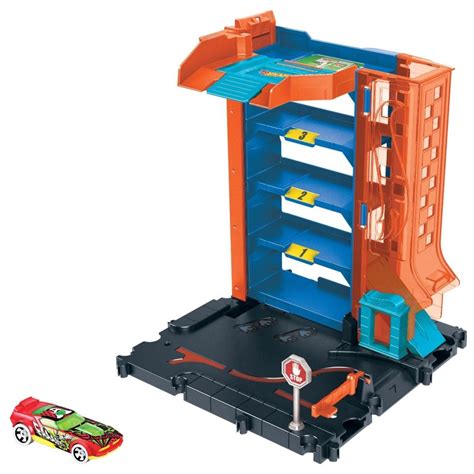 Комплект за игра Hot Wheels City Гараж за паркиране HDR Toyzz Shop
