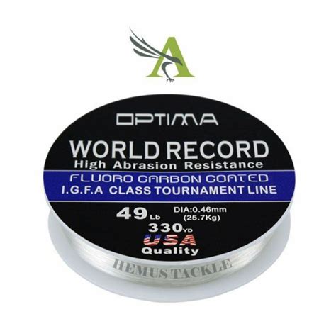 SENAR PANCING OPTIMA WORLD RECORD FLUORO CARBON COATED 240 330 YDS