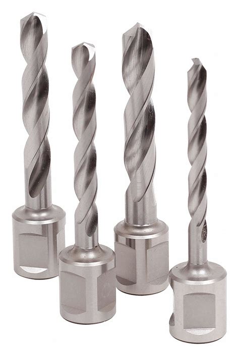 SLUGGER BY FEIN Twist Drill Bit Sets, HSS Material, 4 pcs. - 54FH02|64298050000 - Grainger