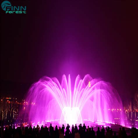 Outdoor Lake Floating Music Dancing Water Fountain For Sale China