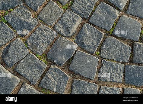 Abstract Background Of Old Cobblestone Pavement Stock Photo Alamy