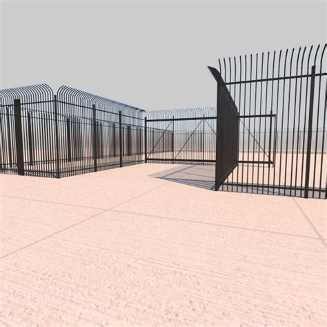 Security Gate 3d Models Download Free3d