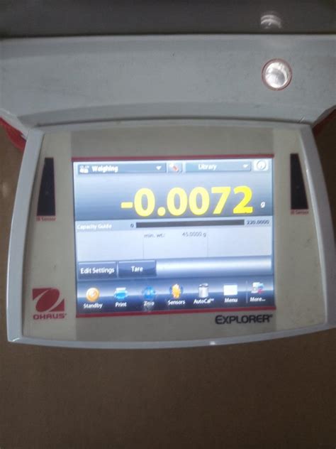 Ohaus Explorer Ex Analytical Balance Weighing Scale Health