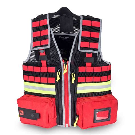 E Vest Chaleco Paramédico Rojo Ecompany