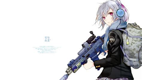 Wallpaper Sniper Anime X Sachi Wallpaper