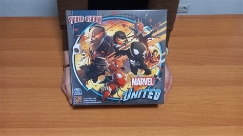 Unboxing Di Marvel United Spider Geddon Youtube