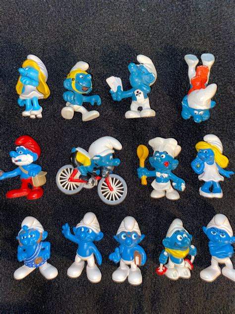 SMURF FIGURER 13st SCHLEICH BULLY Smurfar Köp på Tradera 608995069