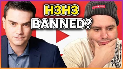 H3h3 Banned On Youtube For His Joke About Ben Shapiro