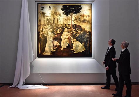 Ecco I Colori Di Leonardo L Adorazione Dei Magi Torna Agli Uffizi Dopo