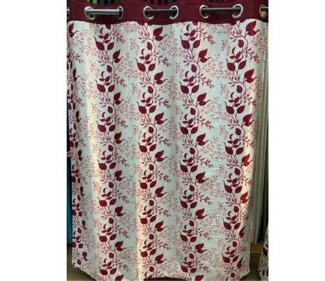 Gsm Polyester Printed Window Curtain Size X Feet At Rs