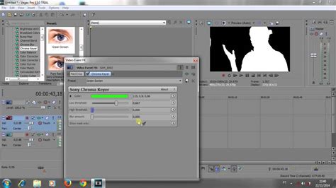 Como Aplicar Efeito Chroma Key No Sony Vegas Pro Youtube