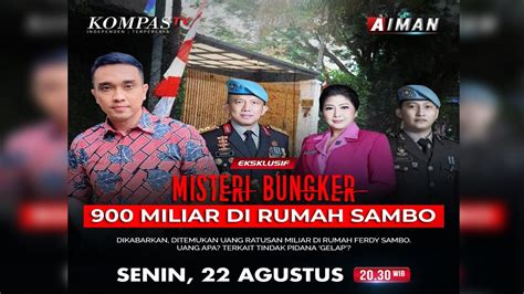 Misteri Bungker 900 Miliar Di Rumah Sambo AIMAN YouTube