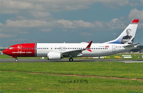 Boeing 737 8MAX EI FYA Norwegian Air International Flickr