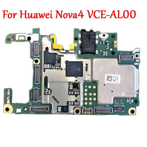 Full Work Original Unlock Motherboard For Huawei Nova4 Nova 4 Vce Al00