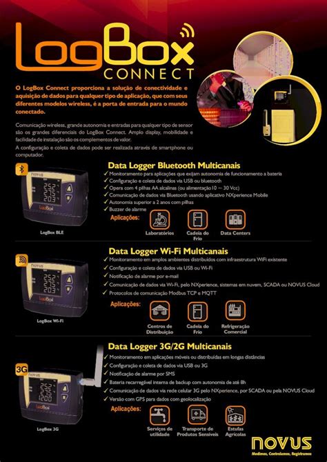 PDF Data Logger Bluetooth Multicanais Data Logger Bluetooth