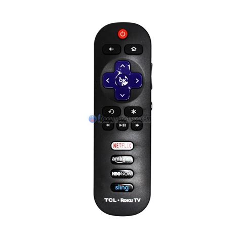 Genuine TCL RC280 TV Remote Control with ROKU Built-in - HBO, Netflix ...