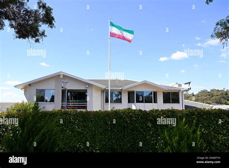 A General View Of The Iranian Embassy In Canberra Friday February 10 2023 Aap Image Lukas