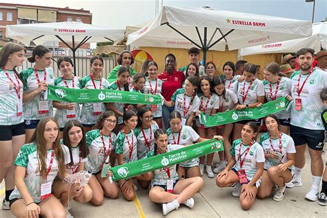 El Femenino Infantil Del Tierra De Maestros En La Granollers Cup De