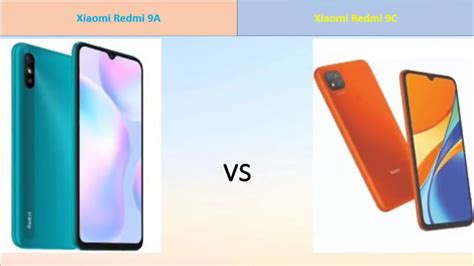 Xiaomi Redmi 9a Vs Xiaomi Redmi 9c Comparison Youtube