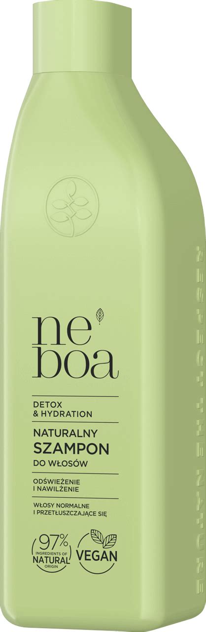 Neboa Detox Balance Szampon Do W Os W Naturalny Oczyszczaj Cy