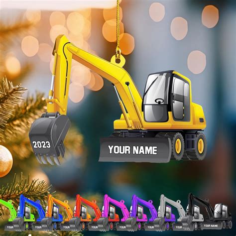 Amazon Podagree Personalized Construction Worker Christmas