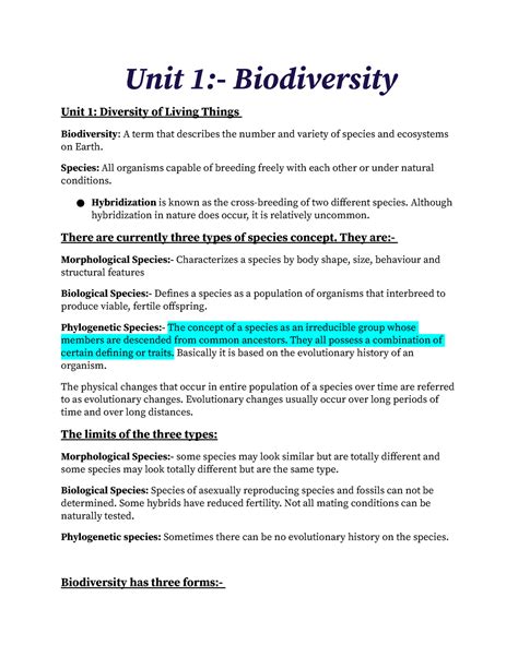 22 22 Biodiversity Worksheet Answers Pro Worksheet