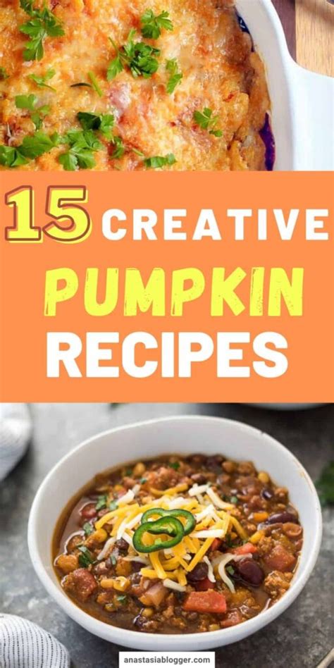 Easy Pumpkin Recipes Creative Savory Pumpkin Dishes