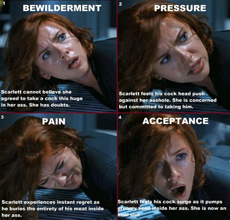 The 4 Phases Of Scarlett Johansson S First Anal Experience Scrolller