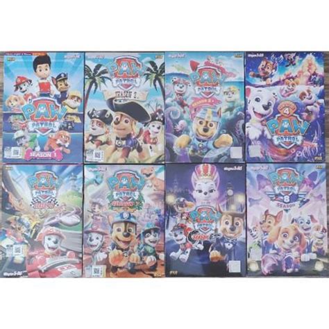 DVD Paw Patrol Complete Series Season 1-8.END English Dubbed Free DHL ...