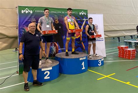 FOTOS El barreño Juan Aragón campeón andaluz de halterofilia en la