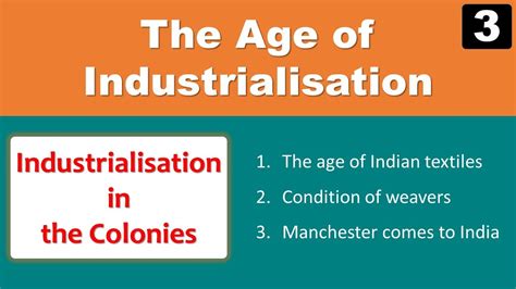 History The Age Of Industrialisation Part Class Chapter Notes