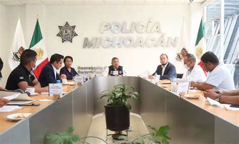 Realiza Ssp Primera Sesión De La Comisión Ejecutiva Quadratín Michoacán