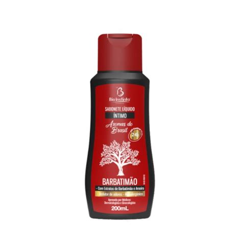 Sabonete Barbatimão e Extrato de Aroeira 200ml Bio Instinto Shopee Brasil