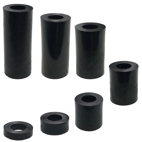 Black Nylon Spacers Plastic Standoff Washers Universal Hardware