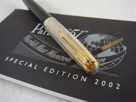 Fountain Pen Collectors Corner Parker 51 Empire State Black 2002