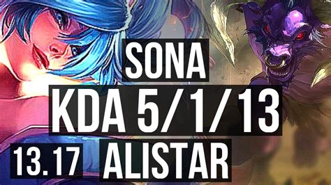 Sona Xayah Vs Alistar Kai Sa Sup Games M