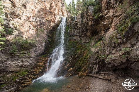 Hiking Bullion Falls In Fishlake National Forest Utah