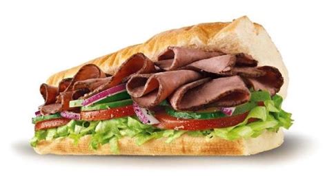 Subway Roast Beef