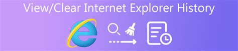 how to clear internet history on internet explorer