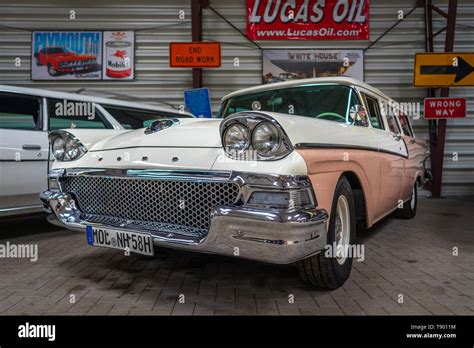 Berlin April 27 2019 Full Size Car Ford Fairlane Ford Country