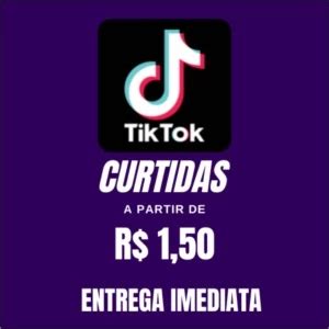 Promoção Curtidas Tiktok R 1 50 Redes Sociais DFG