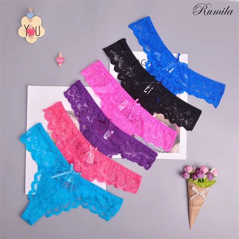 Color Gift Full Beautiful Lace Women S Sexy Lingerie Thongs G String