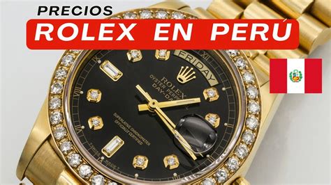 Cómo y cuánto cuesta comprar un ROLEX en Perú Reloj de Lujo para